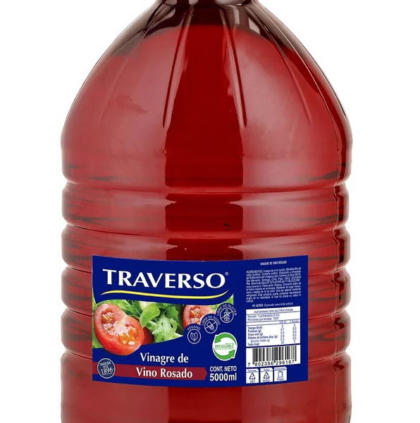 VINAGRES VINAGRE VINO ROSADO 5 Litros