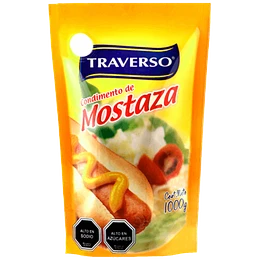 MOSTAZA 12X1000 DOYPACK TRAVERSO