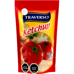 KETCHUP TRAVERSO 12X1000 DOYPACK