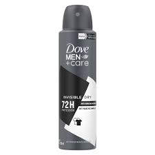 DEO DOVE AER INVISIBLE DRY MEN 150 ML