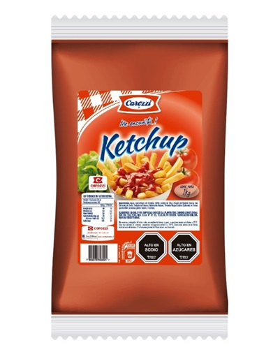 KETCHUP CAROZZI 10X1 KG