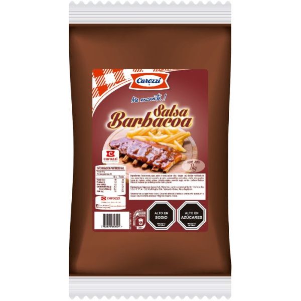 SALSA BARBECUE CAROZZI 10X1 KG