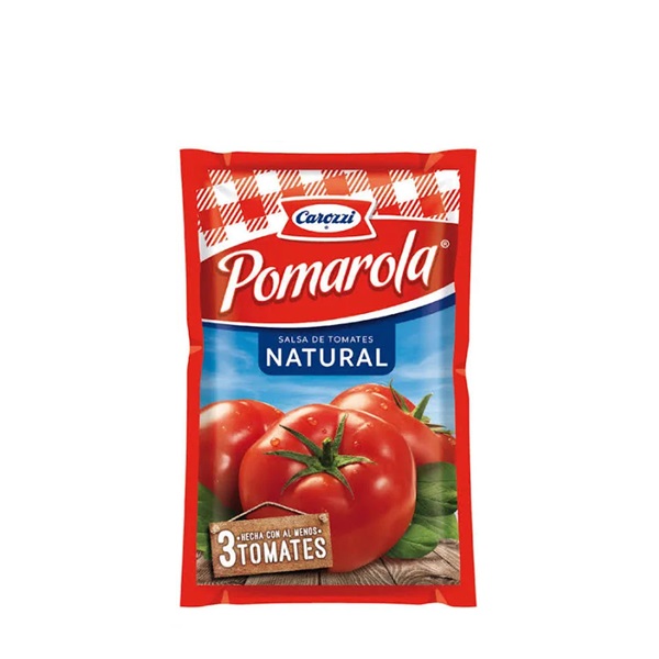 POMAROLA SACHET NATURAL 24X200 GR