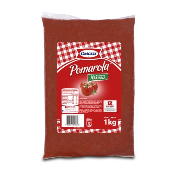 SALSA POMAROLA ITALIANA FS 10X 1 KG.