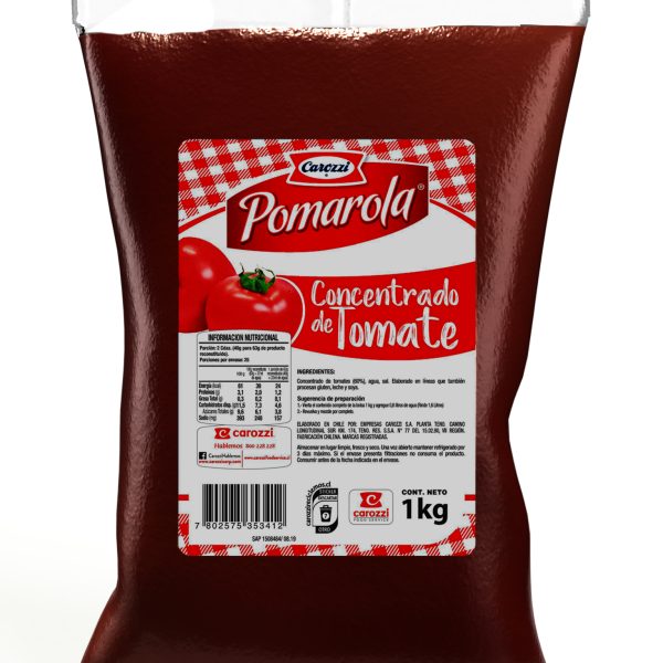 CONCENTRADO DE TOMATE POMAROLA 10X1 KG