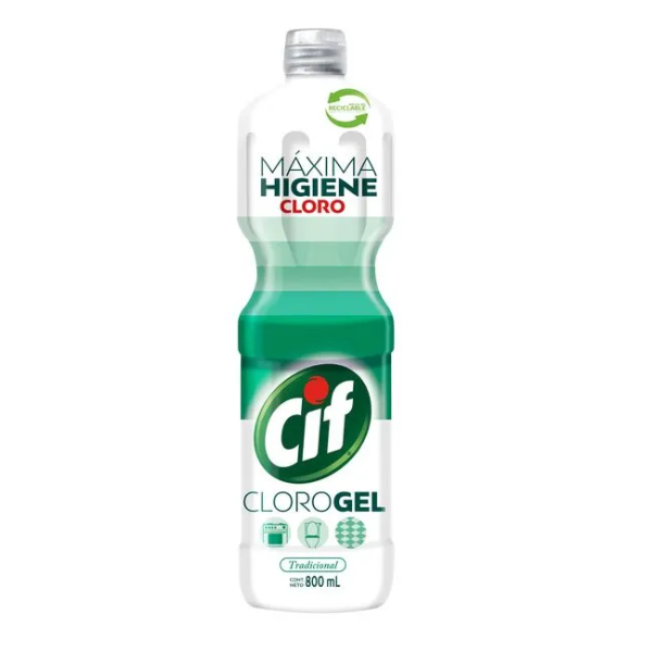 CIF CLORO GEL 10X800ML