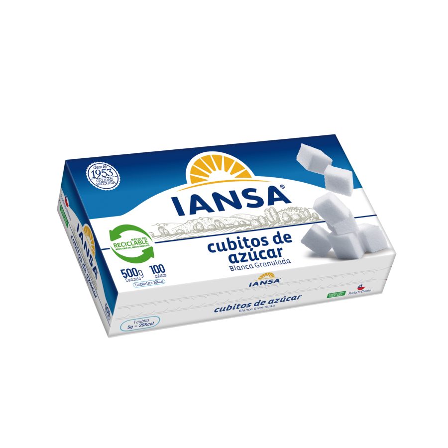 IANSA AZUCAR BLANCA CUBOS 32 X 500 GR