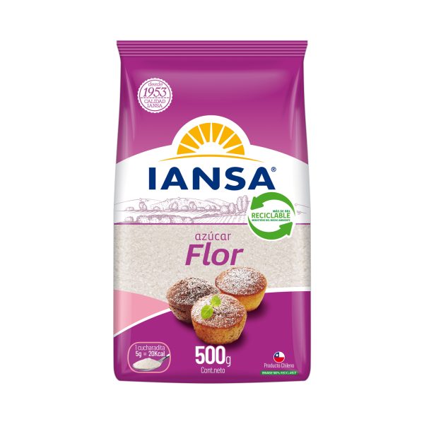 AZÚCAR FLOR IANSA 500 GR.