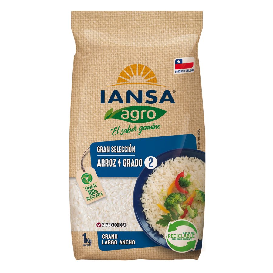 ARROZ G2 1KG IANSA