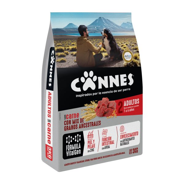 CANNES PREMIUM CARNE CEREAL 6x3 Kg GOLDE