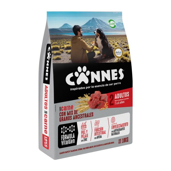 CANNES PREMIUM CARNE CEREAL 18 KG ADULTO GOLDEN