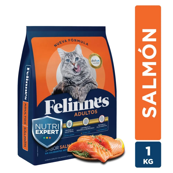 NVO FELINNES ADULTO SABOR SALMÓN 10X1 KG