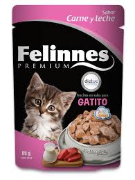 FELINNES POUCH CARNE Y LECHE 2X12 85GR