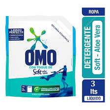 OMO MULT DT LIQ SOF ALOE VERA BOT 4X3L