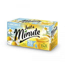 TÉ JUST A MINUTE MANZANILLA 20BLS