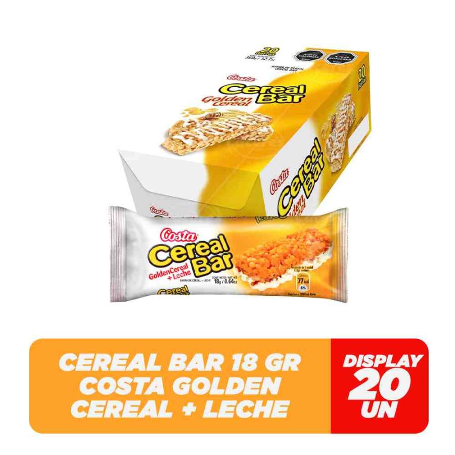 CEREALBAR GOLDENCEREAL DP 6X20X18 GR.