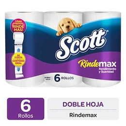 FAMILY CARE BATH TISSUE SCOTT RINDEMAX 8X6 25M