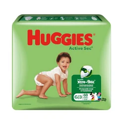 PAÑALES HUGGIES ACTSEC G 2X68