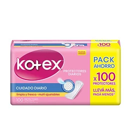 FEM  PROTECTORES PROTECTOR KOTEX 15X100