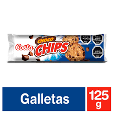 COSTA CHOCO CHIPS 28X125 GR.