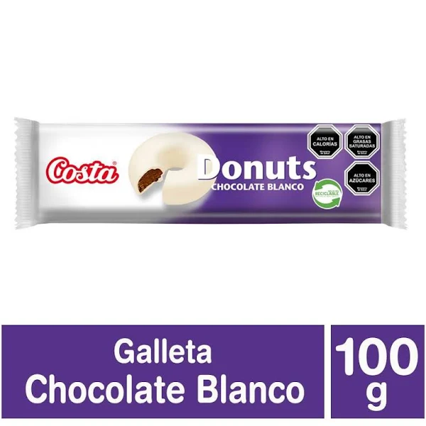 DONUTS BLANCO 24X100 GR