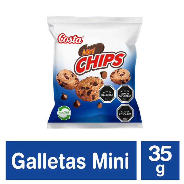 MINI CHOCO CHIPS 30X35 GR