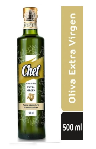 ACEITE CHEF EXTRAVIRGEN 500 ml.