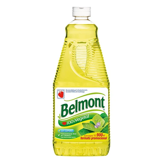 ACEITE BELMONT  VEGETAL 900 ml.