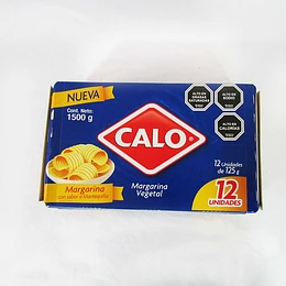 MARGARINA CALO CAJA LISTA 125 grs.