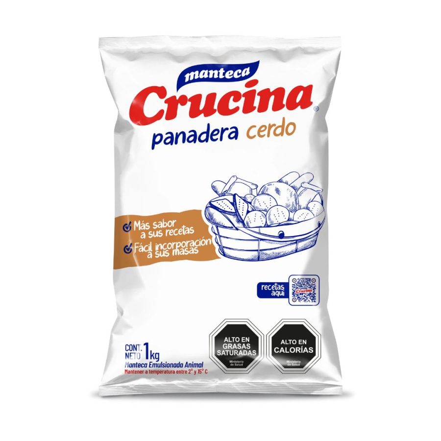 INDUS. CRUCINA MANTECA PANADERA CERDO 10X1k