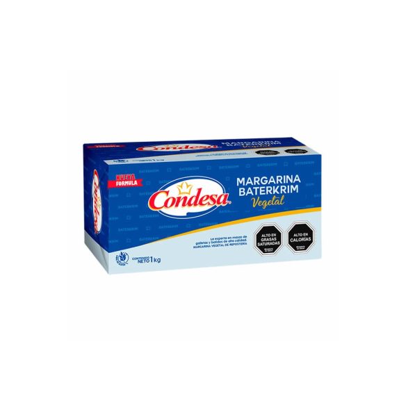 MARGARINA BATERKRIM VEGETAL - CONDESA 1 KL