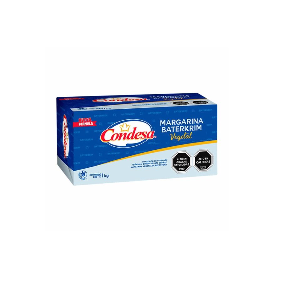 MARGARINA BATERKRIM VEGETAL - CONDESA 1 KL