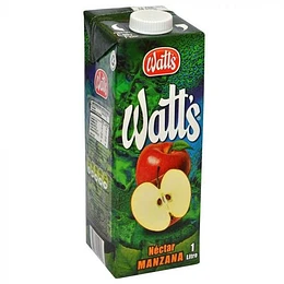 JUGO WATTS NECTAR  MANZANA 1 Lt.