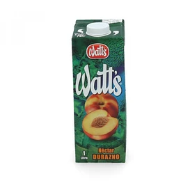 JUGO WATTS NECTAR DURAZNO 1 Lt.