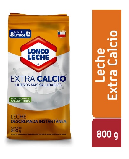 LECHE POLVO CALO EXTRA CALCIO 800 grs.