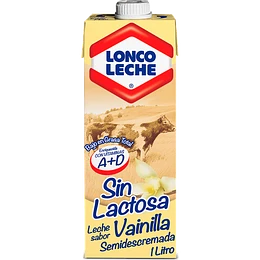 LECHE LIQ LONCOLECHE Sin LACTOSA VAINILLA 1 Lt.