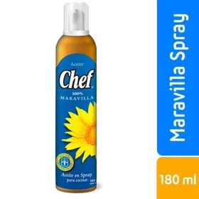 ACEITE EN SPRAY CHEF 100% MARAVILLA 12X180ML