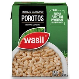 CONSERVA WASIL POROTOS WASIL 380 grs.