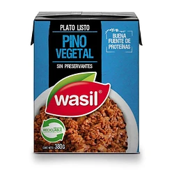 CONSERVA WASIL PINO VEGETAL 380GRS