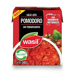 CONSERVA WASIL SALSA POMODORO 340GRS