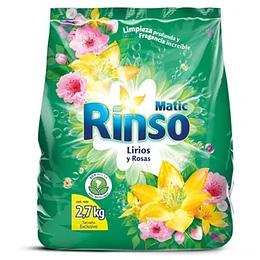 FABRICS CLEANING RINSO LIRIOS Y ROSAS 2.7KG