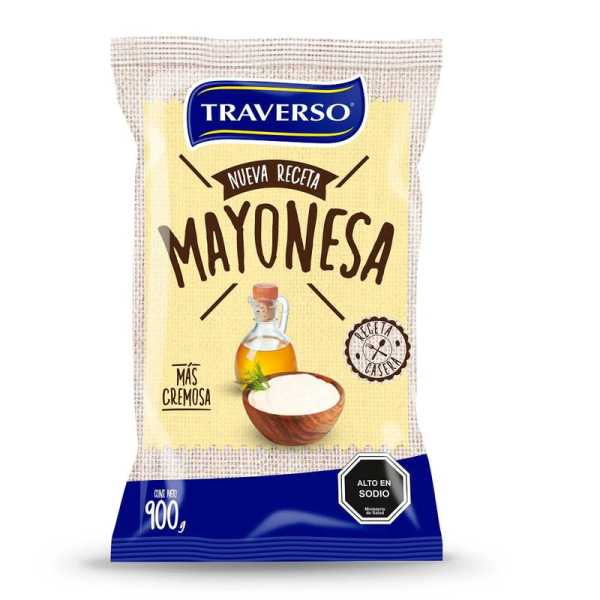 MAYONESA 10 X 900 BOLSA TRAVERSO