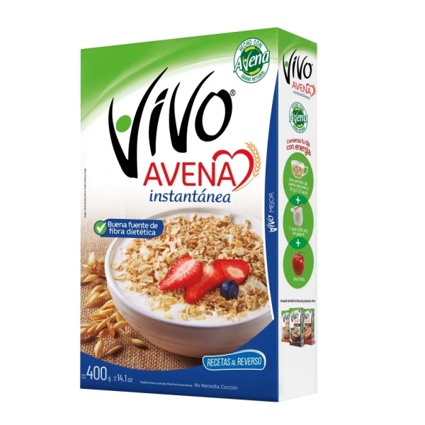 AVENA INSTANTANEA VIVO 14X400 GR.