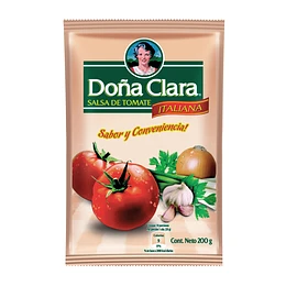 SALSA DE TOMATE DOÑA CLARA 200 GRS.