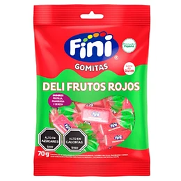 GOMITAS FINI FRUTOS ROJOS 70 GRS