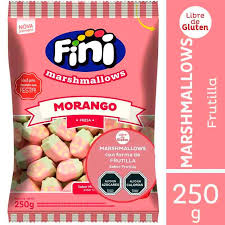 MARSHMALLOWS FINI FRUTILLA 250GRS