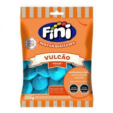 MARSHMALLOWS FINI VOLCAN AZUL 250GRS