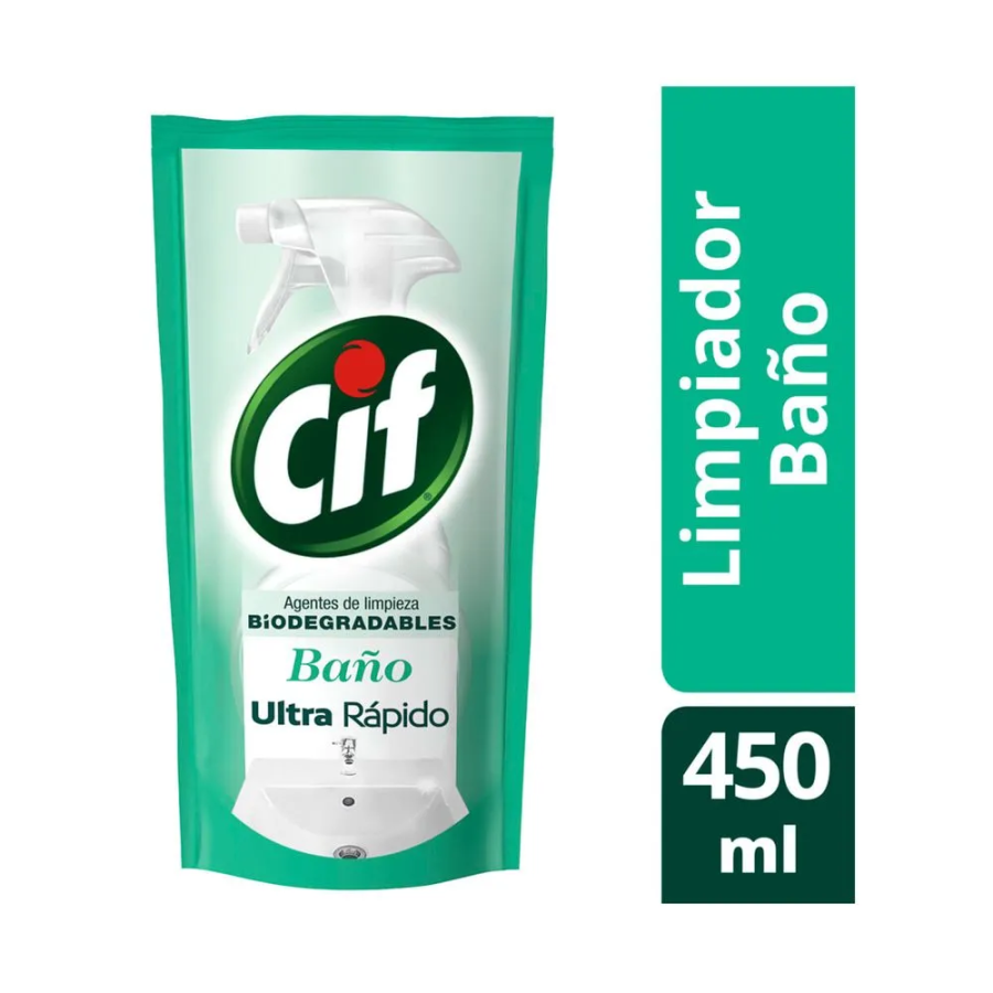 CLEANERS CIF BIOACTIVE BAÑO 450ML