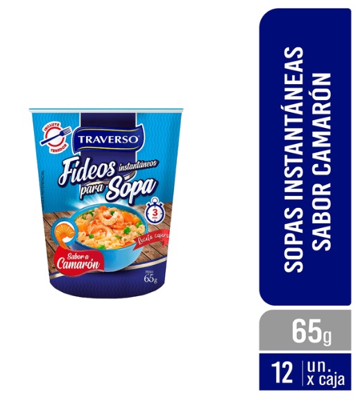 SOPA INST. CAMARON TRAVERSO POTE 65 GRS