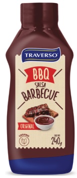 SALSA BARBECUE 240G PET TRAVERSO